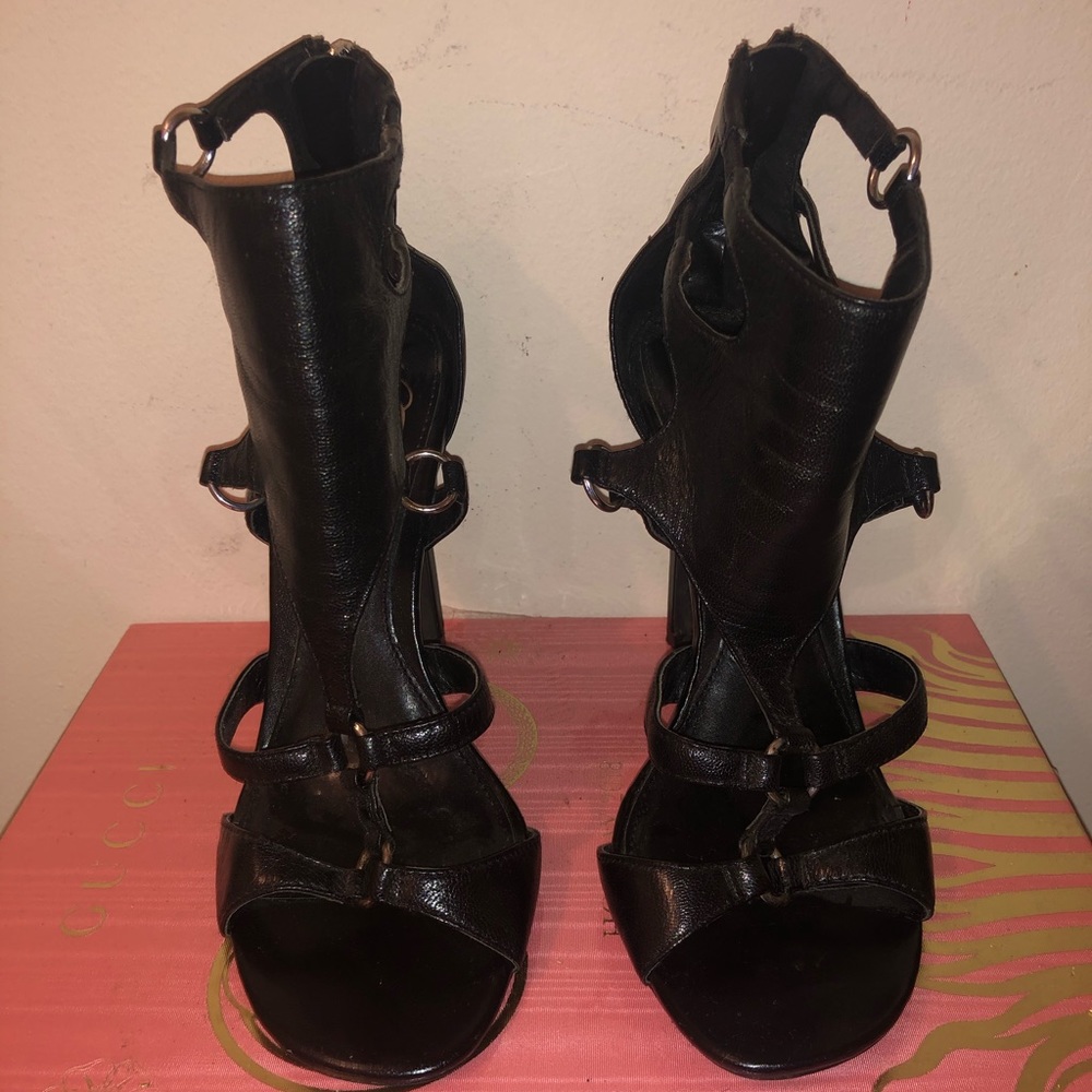 Fergie Faux Leather Sandals